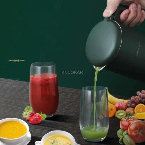 350ml Soymilk Maker Machine Automatic Electric Juicer Blender Heatable Soya-Bean Milk Rice Paste Maker Free-filter 220V
