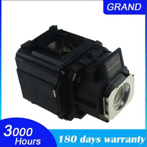Compatible Lamp ELPLP62 H346A/H351A for EPSON PowerLite 4100/PowerLite Pro G5450WU/G5550 /EB-G5450W With Housing Happybate