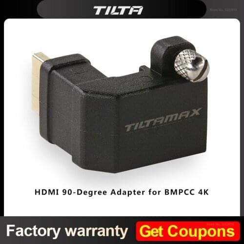 Tilta HDMI-compatible 90 Degree Adapter for BMPCC 4K 6K PRO 6K Cage TA-T01-HDA-90