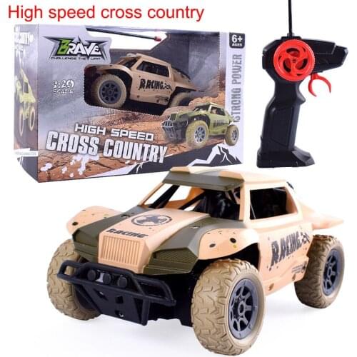 1:20 Racing RC Car Charging Remote Control Toy Car 2.4G remote Cross country camouflage Racing SUV Cars Toys For Boys Gifts