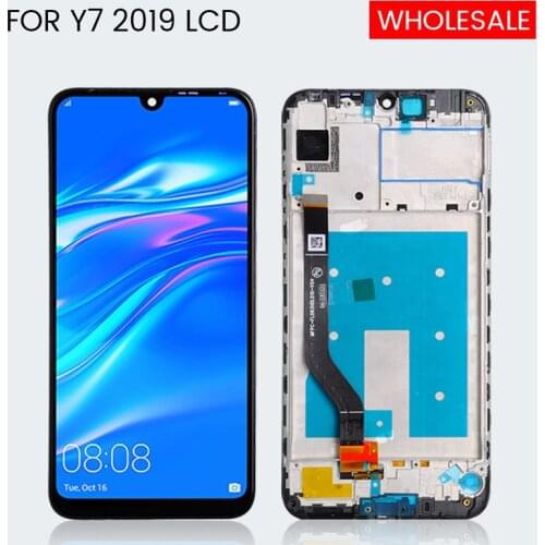 1Pcs Wholesale For Huawei Y7 prime 2019 LCD With Touch Screen Digitizer 6.26inch Y7 2019 Display Screen Replacement