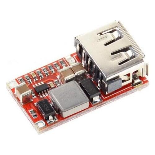 10PC DC6-24V 12V to 5V USB Output charger step down Power Module Mini DC-DC Step Up Boost Module Power Adjustable buck Converter