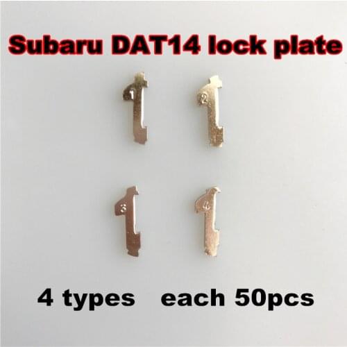 200pcs/lot brass Car Lock Repair Accessories Car Lock Reed Lock Plate For Subaru M319