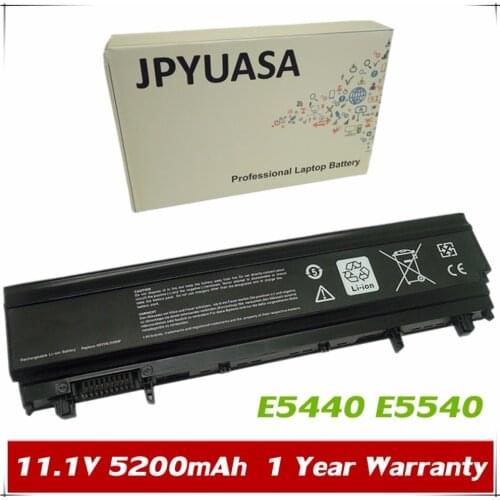 7XINbox 11.1V 5200mAh Laptop Battery For Dell Inspiron E5540 E5440 N5YH9 VV0NF VVONF VJXMC 0M7T5F 0K8HC 1N9C0 7W6K0 F49WX NVWGM