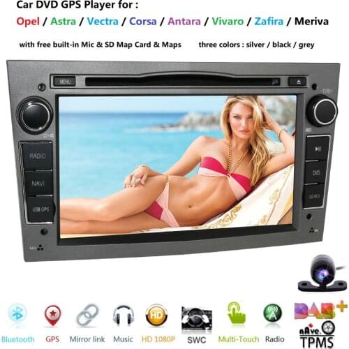 2 Din Car Multimedia Player Car DVD GPS For Opel Vauxhall Astra Meriva Vectra Antara Zafira Corsa Agila 7" GPS Radio Navigation