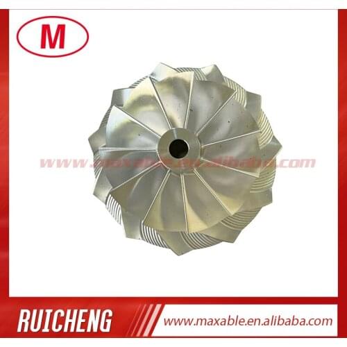 GT2871 452546-0005 53.11/70.98 mm 11+0 blades high performance turbocharger billet/milling/aluminum 2618 compressor wheel