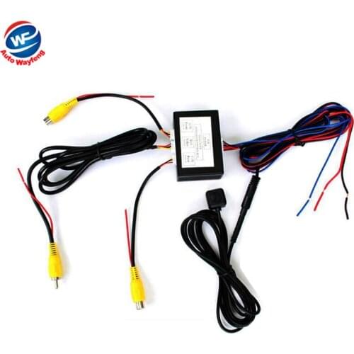 Parking Camera Auto Switch Front /Rearview Rear View Camera Video Control Box with Manual switch Video Channel Converter