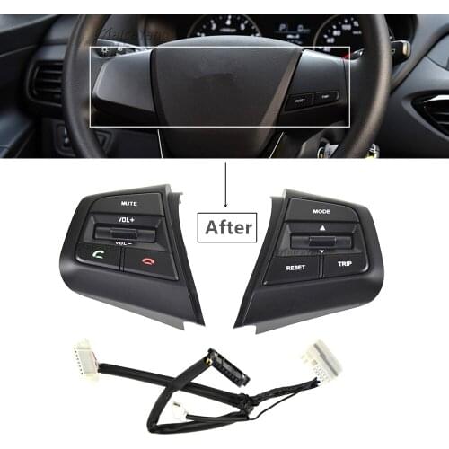 Car Steering Wheel Control Volume Buttons For Hyundai Creta IX25 2019 New Remote Cruise Control Button