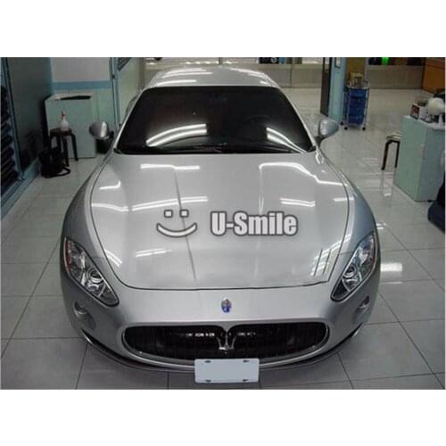 Best Quality Silver Glossy Metallic Vinyl Film Roll Bubble Free For Car Wraps