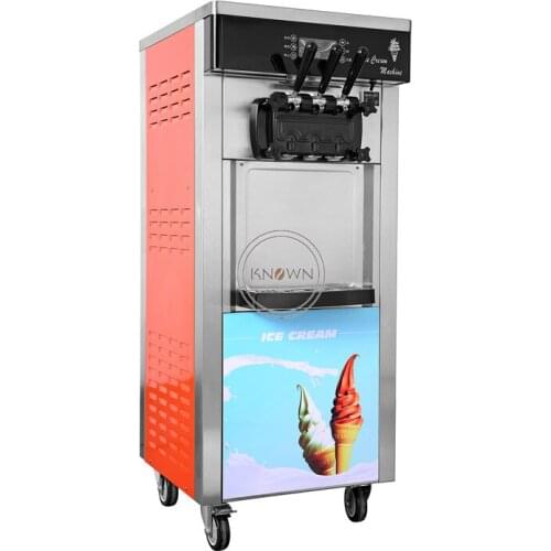 Soft Ice Cream Machine yogurt sofr serve ice cream machine most popular in summer