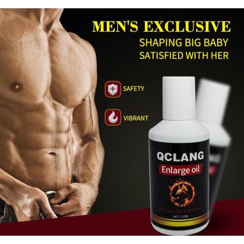 Penis enlargement massage oil is thicker and thicker to repair penis growth big dick men massage private parts supplies
