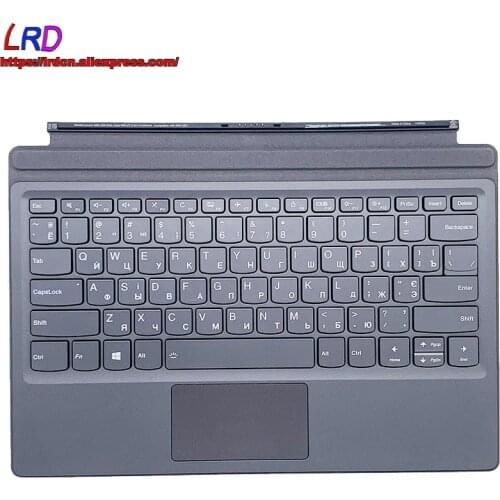 New Original RU Russian Backlit Keyboard Portable Mini Base Folio Case for Lenovo Ideapad Miix 520-12IKB Tablet 5N20N88609