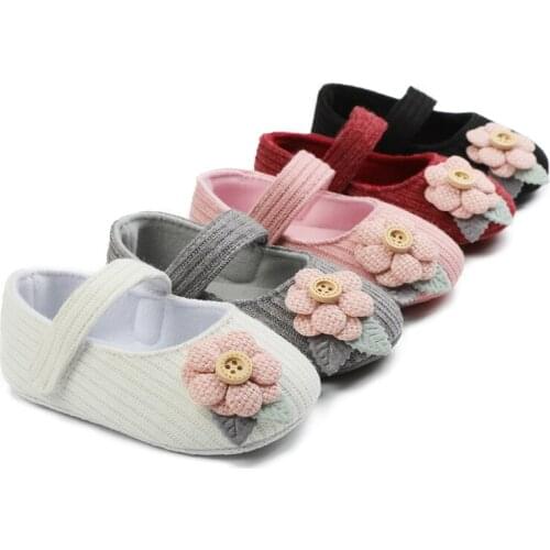Baby Girl Shoes Flower Design Toddler Flowers Solid Baby Shoes Children Girls Princess Casual Shoes sneakers Shoes