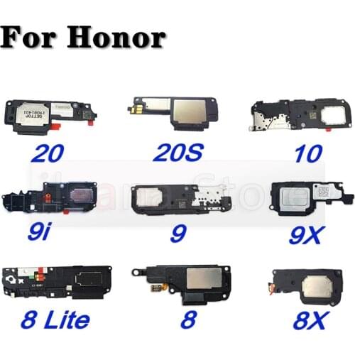 Original For Huawei Honor 8 8A 8C 8X 9 9i 9X 10 Lite Bottom Loudspeaker Sound Buzzer Ringer Loud Speaker Flex Cable