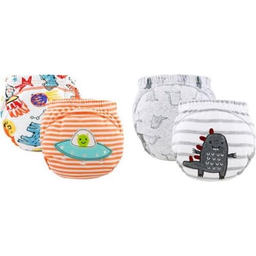 20set 2pcs/set Reusable Baby Infant Nappy Cloth Diapers Soft Covers Washable Free Size Adjustable Diaper