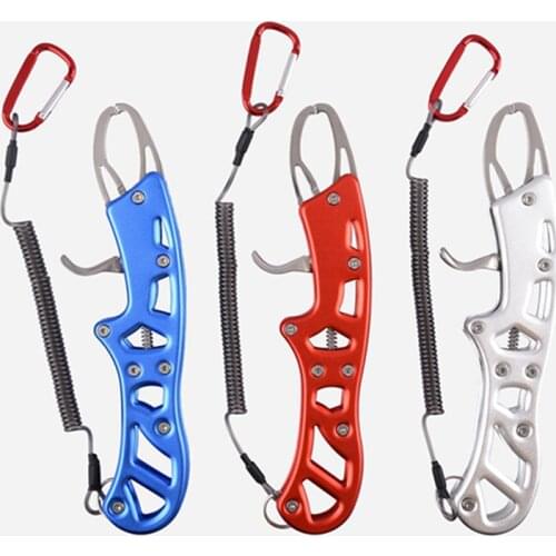 Hand Grip Fish pliers Portable Stainless Steel Fishing Grip Hook Lip Gripper Fish Grip Hook Fishing Tackle Tool Fishing Gear