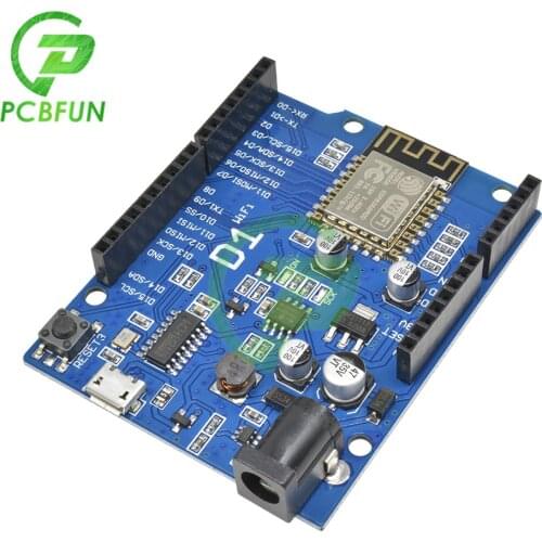 Smart Electronics ESP-12E WeMos D1 WiFi Based ESP8266 Shield for Arduino Compatible IDE