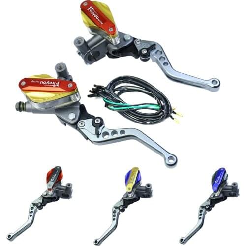 Universal motorcycle motorbike brake clutch pump master cylinder reservoir for yamaha honda kawasaki suzuki hydraulic lever drum