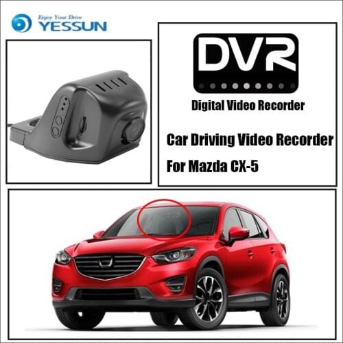 YESSUN DVR Driving Video Recorder For Mazda CX-5 Car Front Dash Camera CAM - For iPhone Android APP Control Function