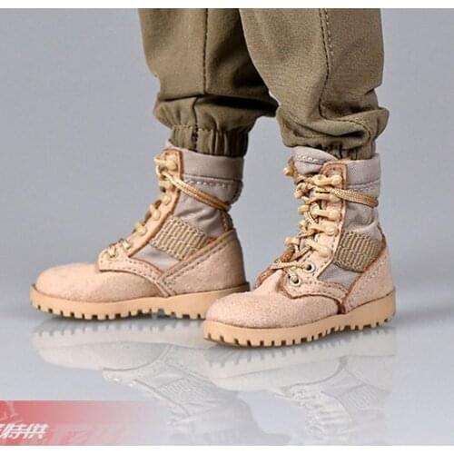 1/6 Male Shoes Combat Boots Hollow Tactical Military Fit 12'' Ph Figure Mode IN STOCK