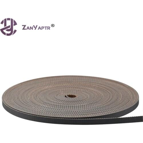 1 Meter Upgrade 3D Printer 2GT Pulley Rubber Belt GT2 Timing Open Belt Width 6mm