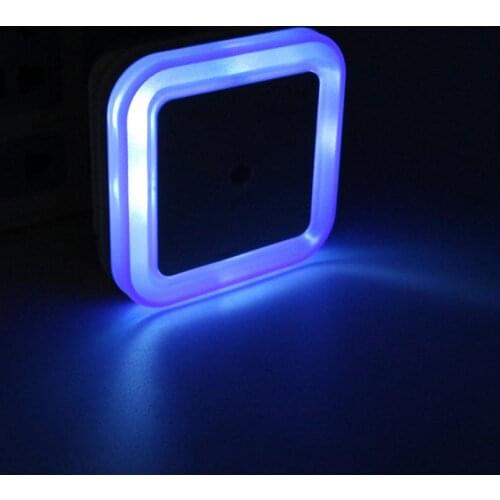 US Plug Auto Night Lamp LED Induction Sensor Control Lamp Smart Home Night Light For Baby Bedroom Night Lamp 6.5*6.5*5cm