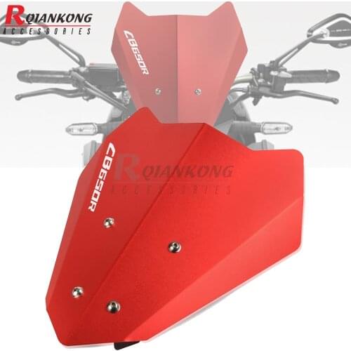 CB 650 R 2018-2019 Motorcycle Windshield Windscreen Motorbikes Aluninum Deflectors Extention Kit Moto FOR HONDA CB650R 2018 2019