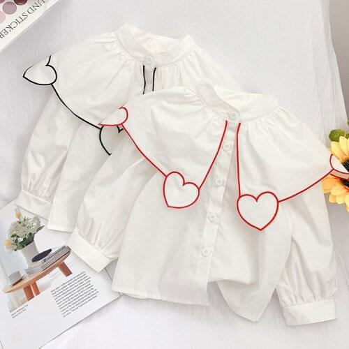 DUBEYI White Blouses For Girls