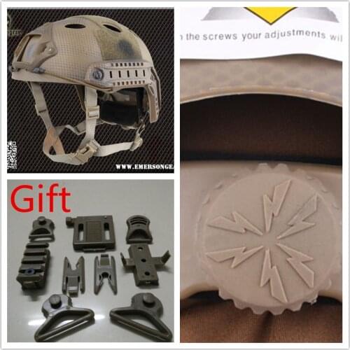 EMERSON FAST Helmet PJ protective helmet Pararescue Jump Navy Seals plate EM5668C US Navy board