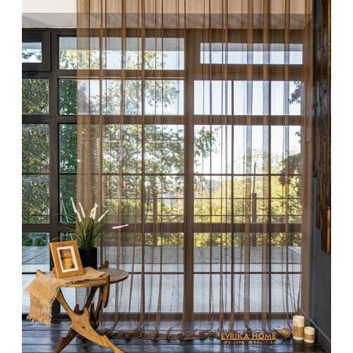 EVRIKA-HOME store Tulle On The Windows
