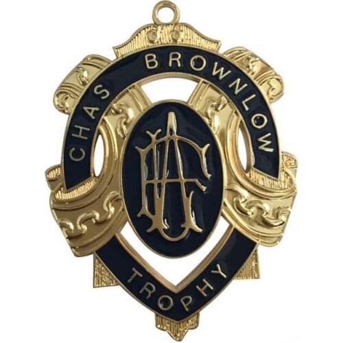 Custom Metal Shiny Gold Complete Medal for Honor Hot Sale Electroplating Hollow Medal