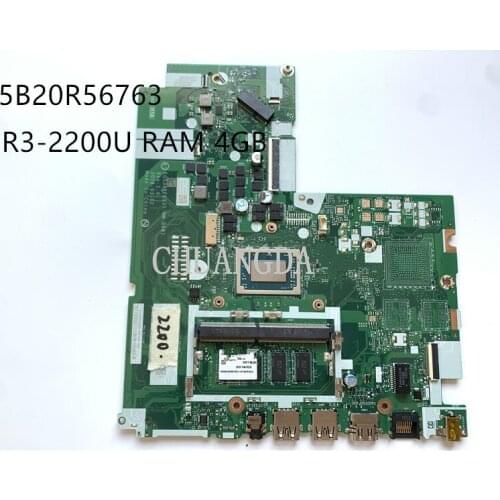 For Lenovo 330-15ARR laptop motherboard NM-B681 motherboard CPU R3-2200U RAM 4GB tested 100% working FRU 5B20R56769 5B20R56763