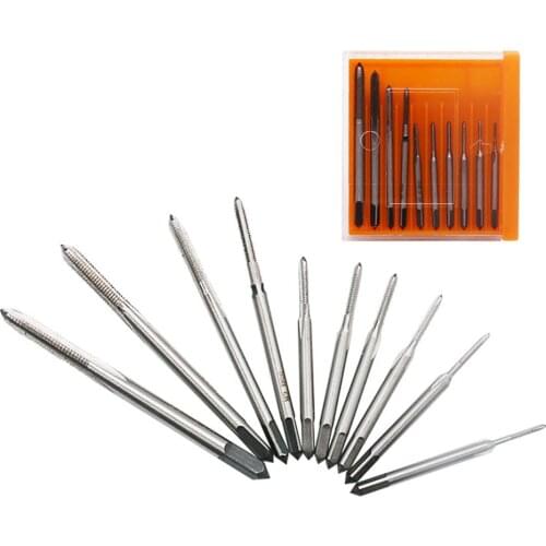 Miniature tap Mini-tapping assembly for clocks and watches Plastic Box M1-M3.5 10pcs