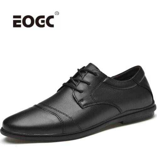 Natural Leather Men Shoes Flats Lace Up Outdoor Shoes Loafers Design Quality Walking Shoes Men Moccasins Zapatos Hombre