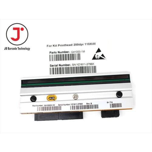 New print head G41000-1M For Zebr 110XI3 Barcode Printer parts printhead 200DPI Print width:104MM