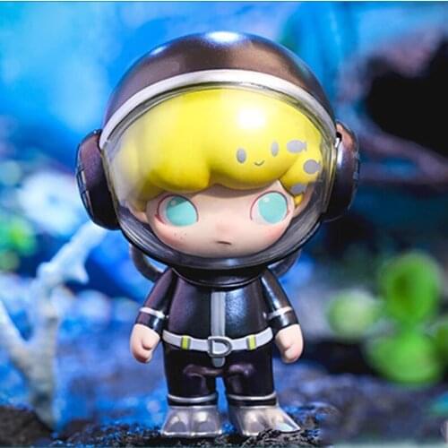 POPMART DIMOO Aquarium Series Blind Box Toy Collection Style Cute Anime Figure Gift Surprise Box for Adult & Kids
