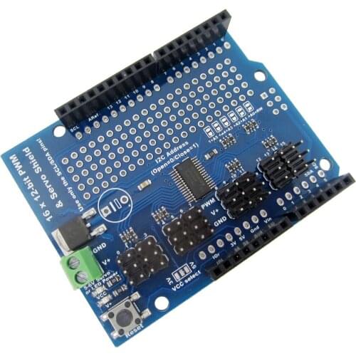 Servo shield 16 Channel 12-bit PWM/Servo Driver-I2C interface PCA9685 or Raspberry shield module