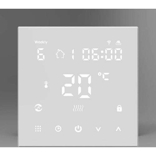 Wifi Gas Boiler Water Electric Floor Heating Room Thermostat APP Remote Control