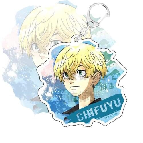 Tokyo Swastika Avengers Anime Acrylic Keychain Pendant Customized Anime Peripheral Double-sided Transparent Cartoon Gift