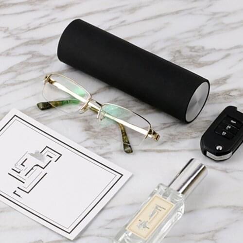 High Quality Fashion Cylinder Glasses Box Protective Case Women Men Sunglasses Case Optical Reading Eyeglasses Box Accessories