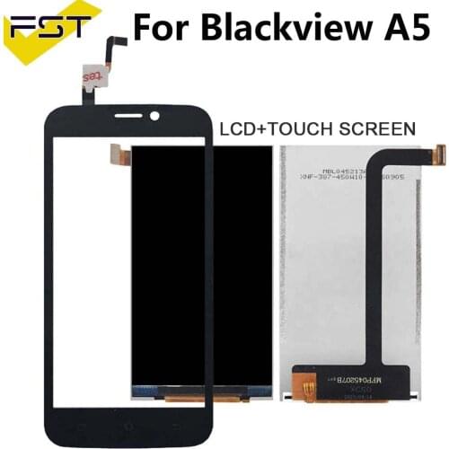 4.5 inch For Blackview A5 LCD Display with Touch Screen Digitizer Sensor Parts For blackview a5 lcd touch