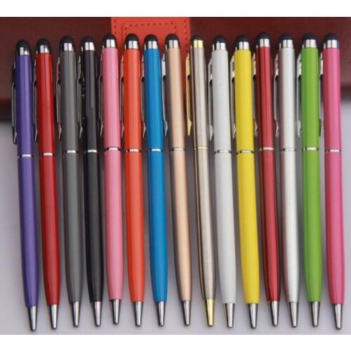 60pcs kawaii ballpoint pen metal stylus touch pens for school office writing supplies fashion girls gift cute korean stationery