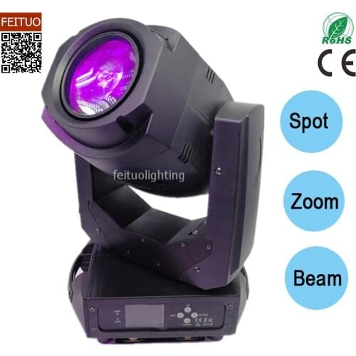 8pcs/lot New Led Spot Moving Head 200W Stage Lumiere Dmx DJ Lighting Gobo Led Lamp Lyre Zoom Headlight Beam Stage Disco Light