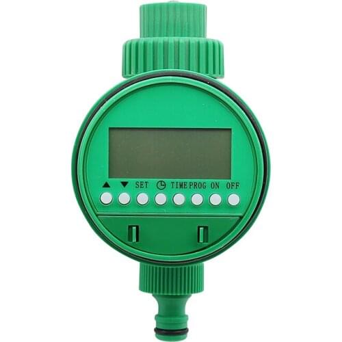 Automatic Electronic LCD Display Home Solenoid Valve Water Timer Garden Plant Watering Timer Irrigation Controller System 1 Pc