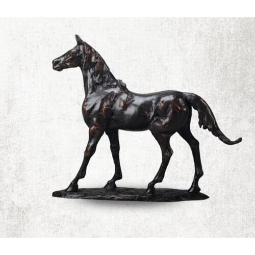 Bronze Crafts Casting Horse Sculpture Decoration