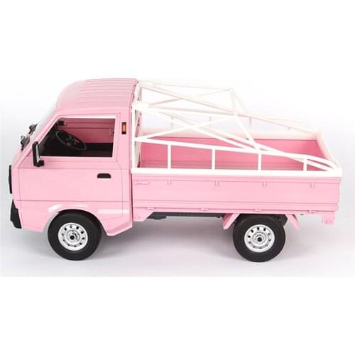 For WPL D12 RC Truck Rear Bucket Cover Roll Cage DIY Upgrade Kits