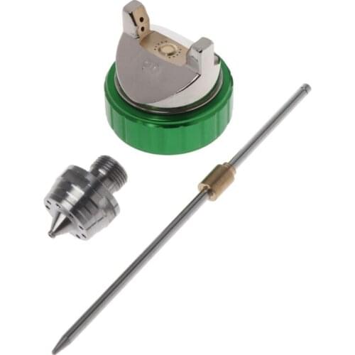 1.4mm 2.0mm Nozzle Kit Set Replacement Part For HVLP Spray Gun H-827 Han Pneumatic Ejection Paint