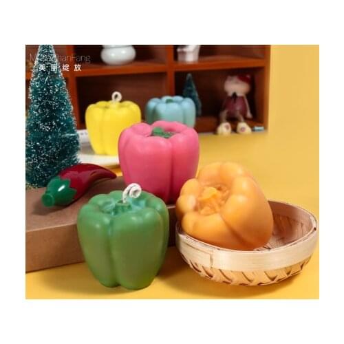 Simulation chili Aromatherapy candle Mold for candle making Home Decoration DIY Party Favors