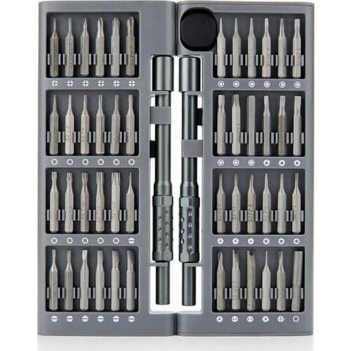 Magnetic Screwdriver Set 49-in-1 Multifunctional Precision Torx Hex Screw Bits Double Side Repair Tools Kit for Phone Laptop PC