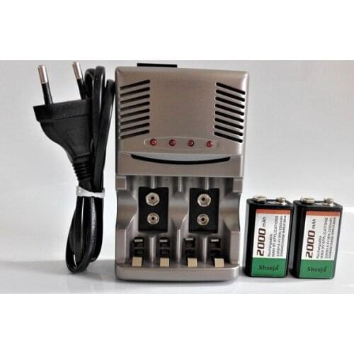 NEW 9v 2000mAh Ni-MH Rechargeable 9 Volt NiMH Battery